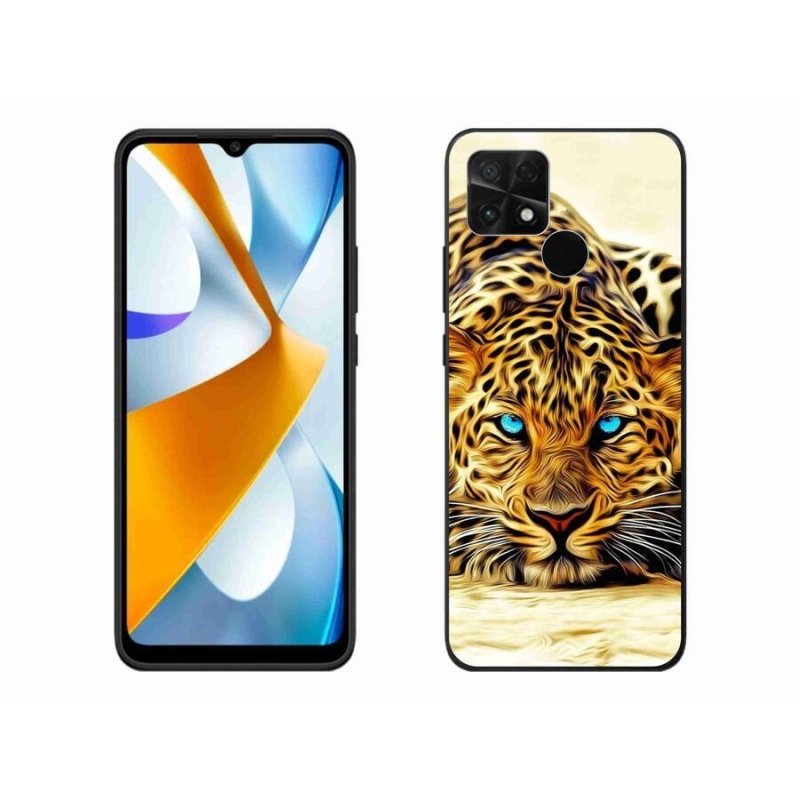 Gelový kryt mmCase na mobil Xiaomi Poco C40 - kreslený tygr