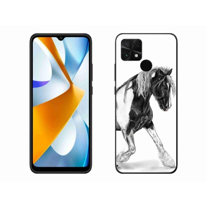 Gelový kryt mmCase na mobil Xiaomi Poco C40 - kůň