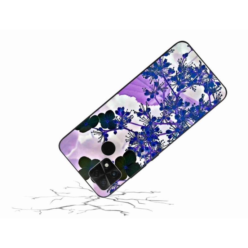 Gelový kryt mmCase na mobil Xiaomi Poco C40 - květ hortenzie
