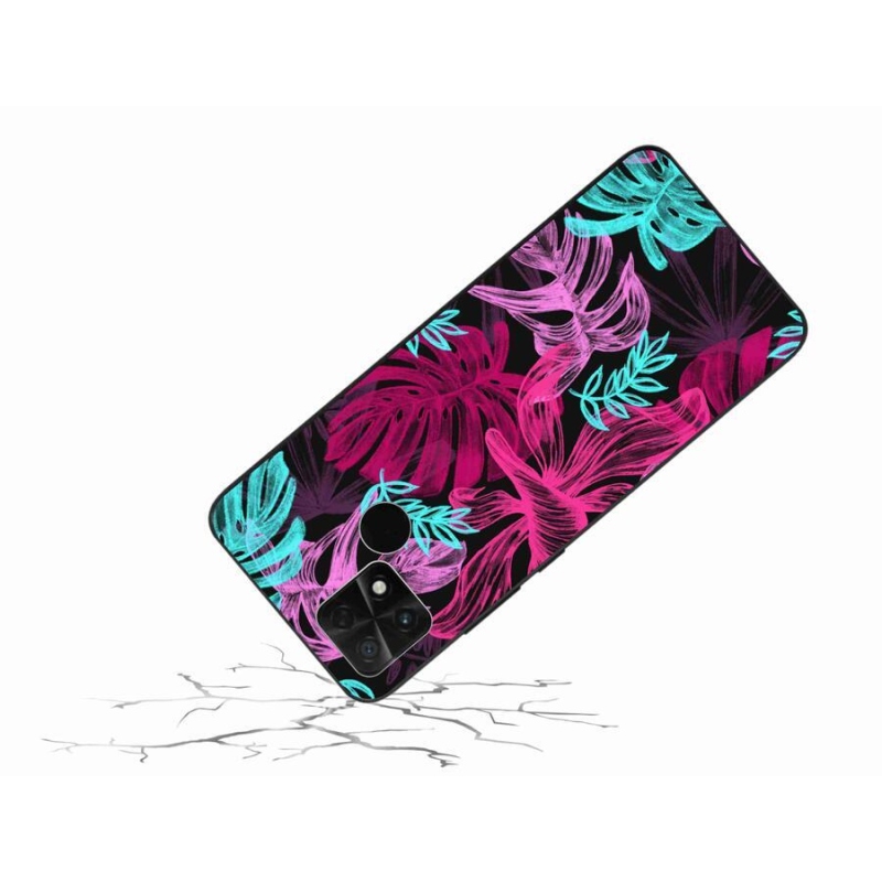 Gelový kryt mmCase na mobil Xiaomi Poco C40 - květiny 1