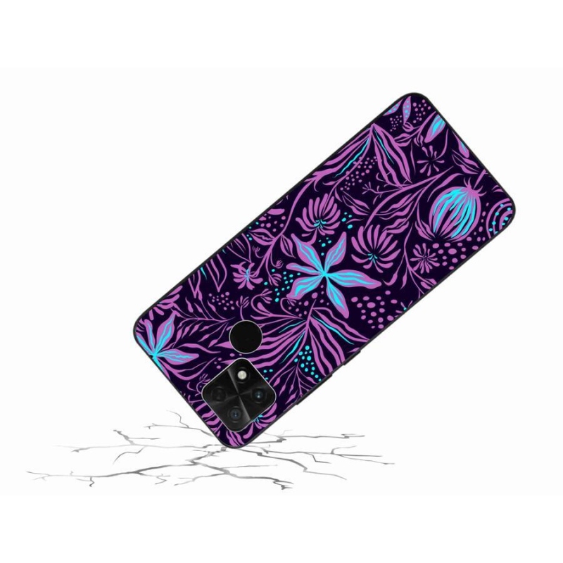 Gelový kryt mmCase na mobil Xiaomi Poco C40 - květiny 2