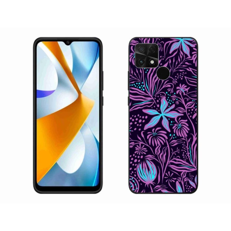 Gelový kryt mmCase na mobil Xiaomi Poco C40 - květiny 2