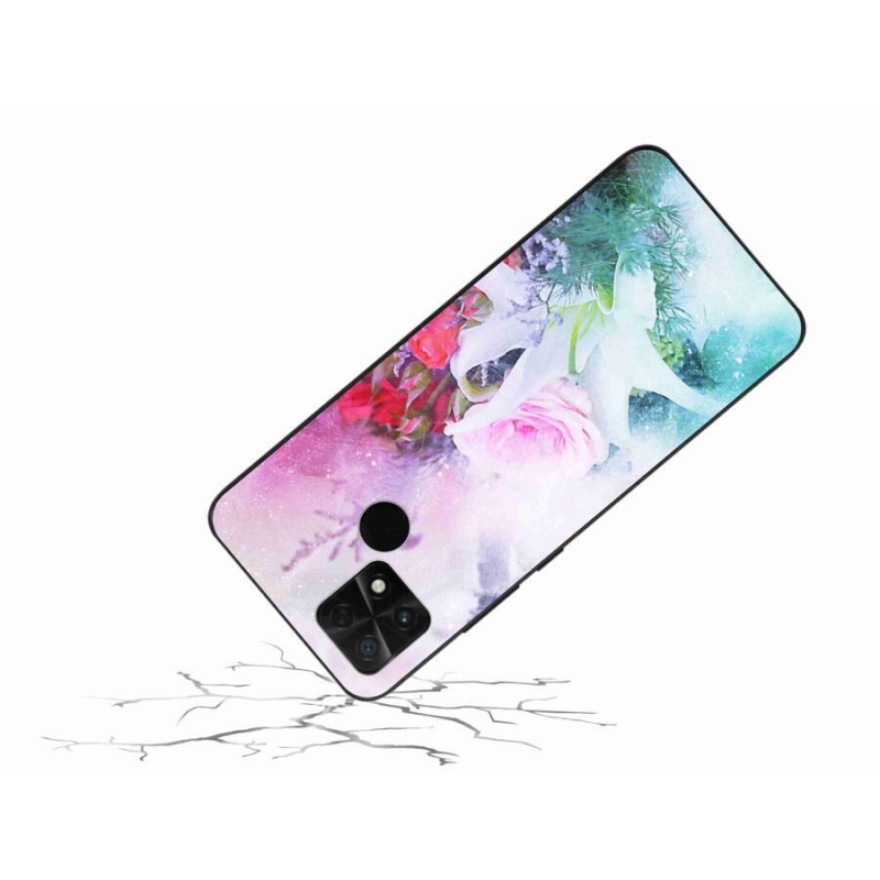Gelový kryt mmCase na mobil Xiaomi Poco C40 - květiny 4