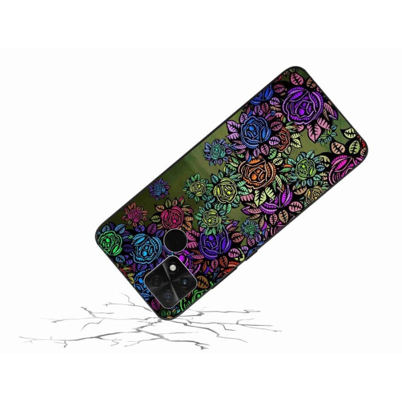 Gelový kryt mmCase na mobil Xiaomi Poco C40 - květiny 6