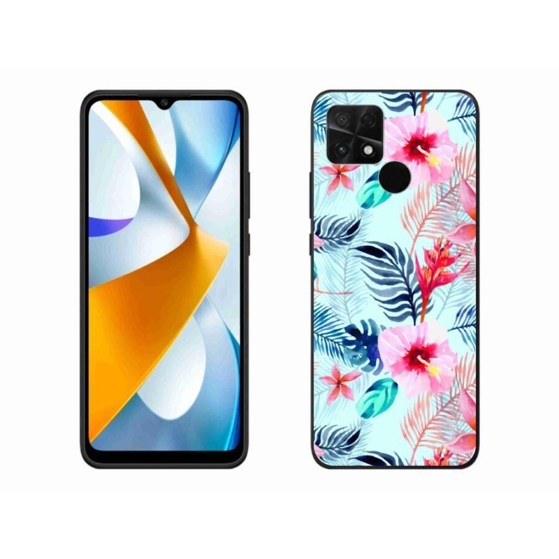 Gelový kryt mmCase na mobil Xiaomi Poco C40 - květiny