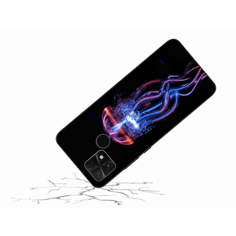 Gelový kryt mmCase na mobil Xiaomi Poco C40 - medúza