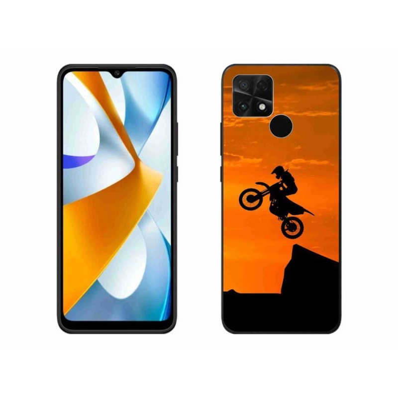 Gelový kryt mmCase na mobil Xiaomi Poco C40 - motocross