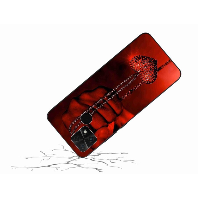 Gelový kryt mmCase na mobil Xiaomi Poco C40 - náhrdelník