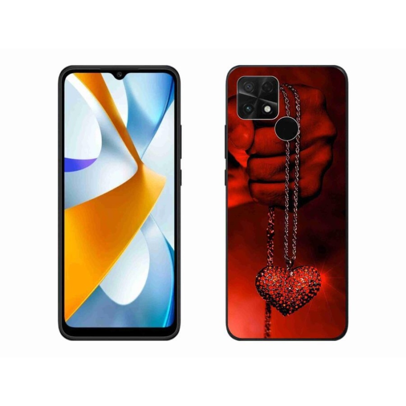 Gelový kryt mmCase na mobil Xiaomi Poco C40 - náhrdelník