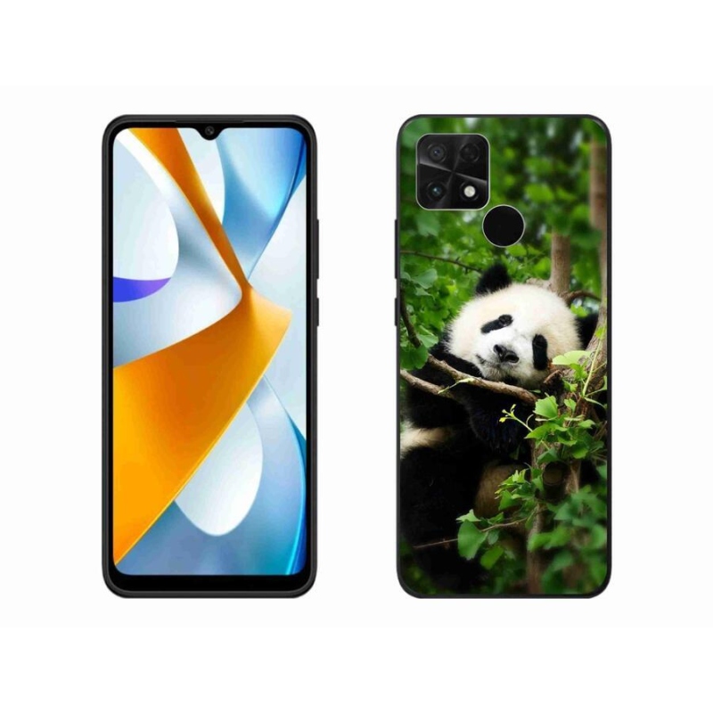 Gelový kryt mmCase na mobil Xiaomi Poco C40 - panda