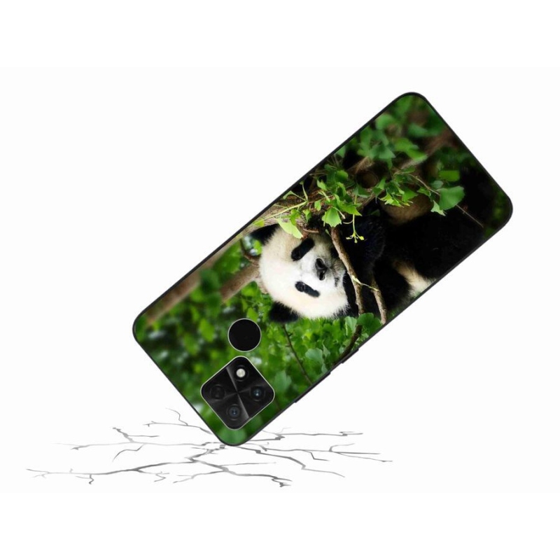 Gelový kryt mmCase na mobil Xiaomi Poco C40 - panda