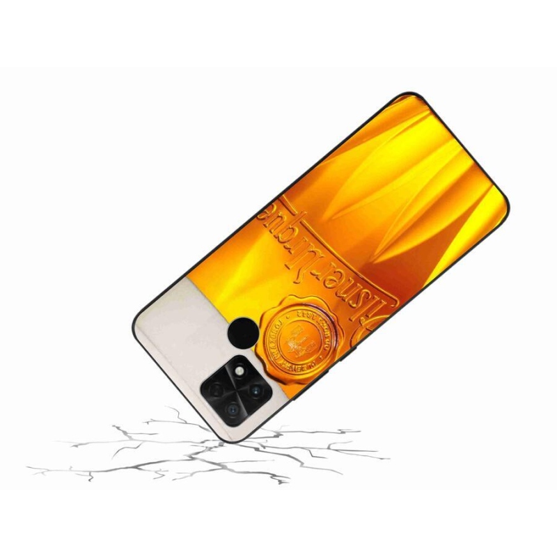 Gelový kryt mmCase na mobil Xiaomi Poco C40 - pivo