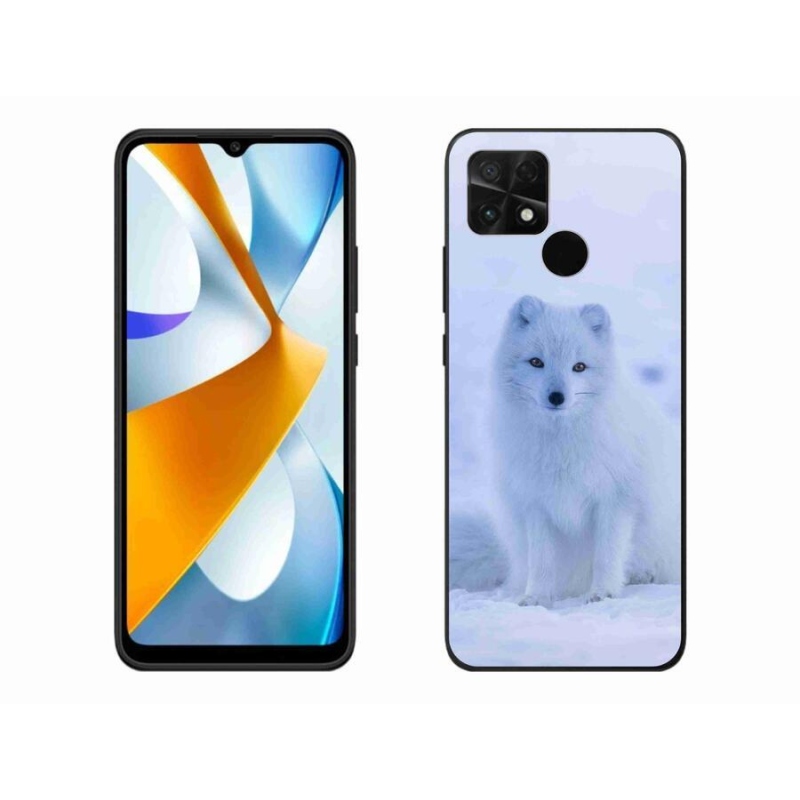 Gelový kryt mmCase na mobil Xiaomi Poco C40 - polární liška