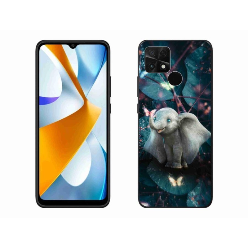 Gelový kryt mmCase na mobil Xiaomi Poco C40 - roztomilý slon