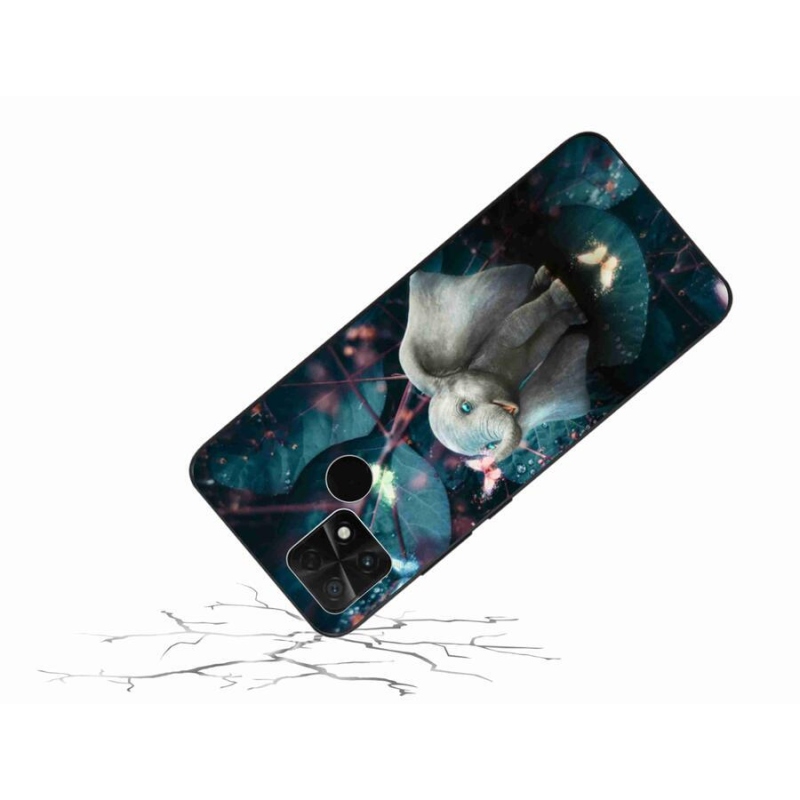 Gelový kryt mmCase na mobil Xiaomi Poco C40 - roztomilý slon