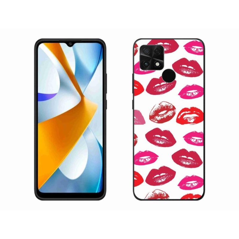 Gelový kryt mmCase na mobil Xiaomi Poco C40 - rty