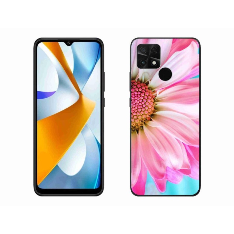 Gelový kryt mmCase na mobil Xiaomi Poco C40 - růžová květina