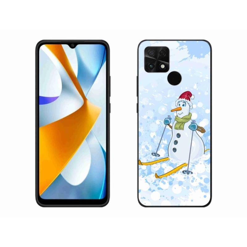 Gelový kryt mmCase na mobil Xiaomi Poco C40 - sněhulák