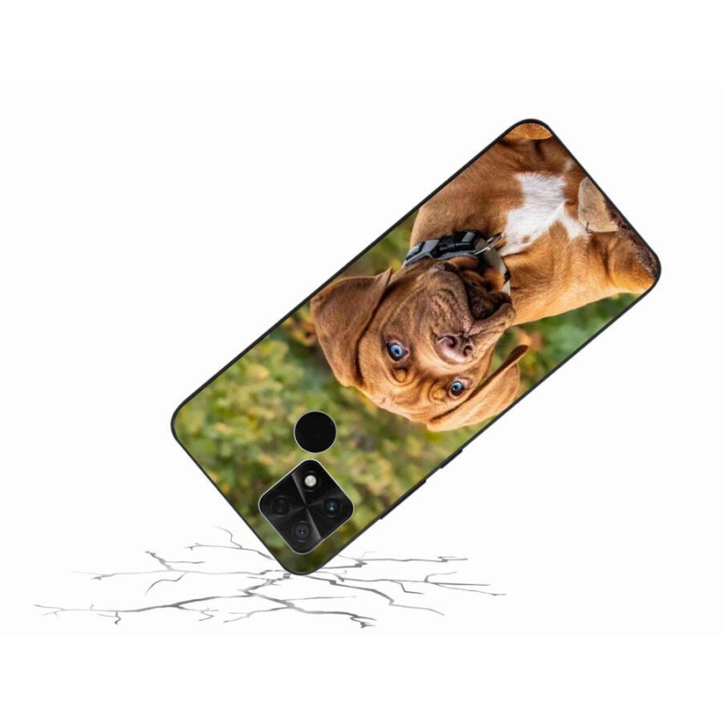 Gelový kryt mmCase na mobil Xiaomi Poco C40 - štěně