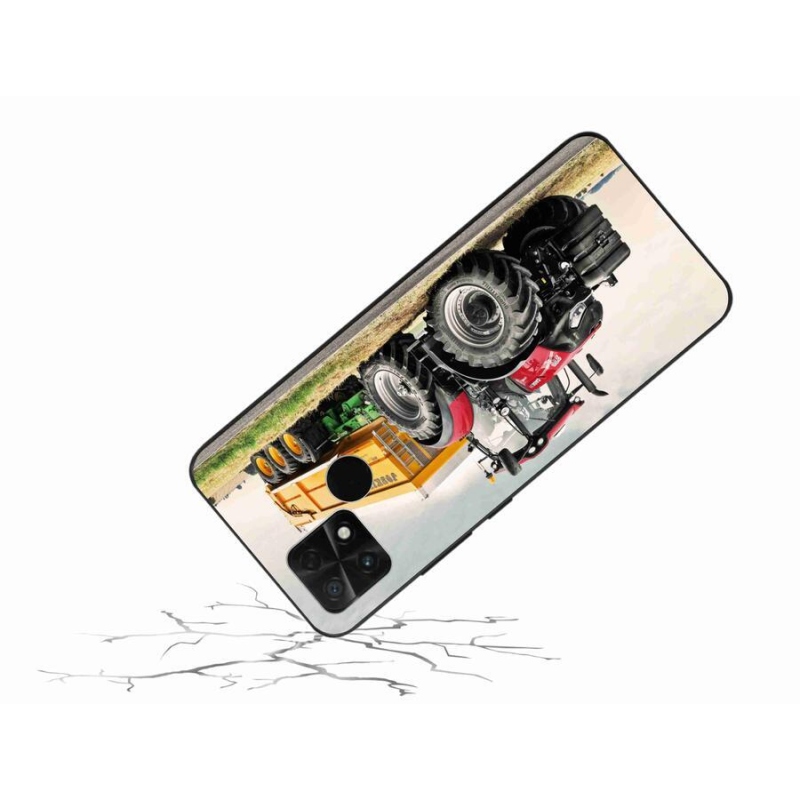Gelový kryt mmCase na mobil Xiaomi Poco C40 - traktor 3