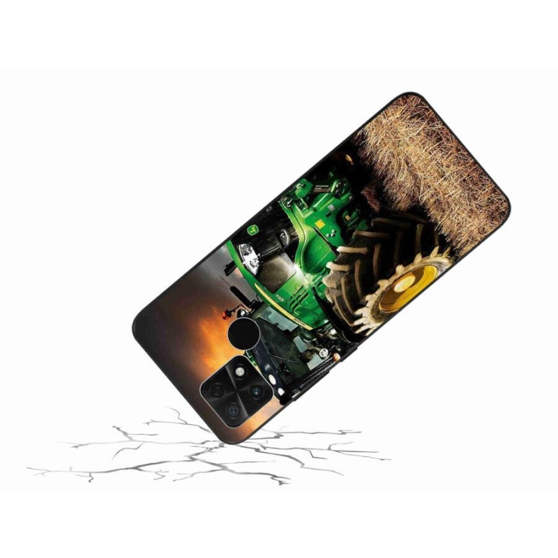 Gelový kryt mmCase na mobil Xiaomi Poco C40 - traktor