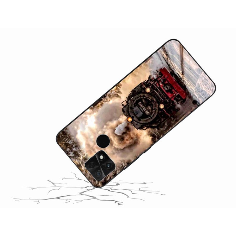 Gelový kryt mmCase na mobil Xiaomi Poco C40 - vlak