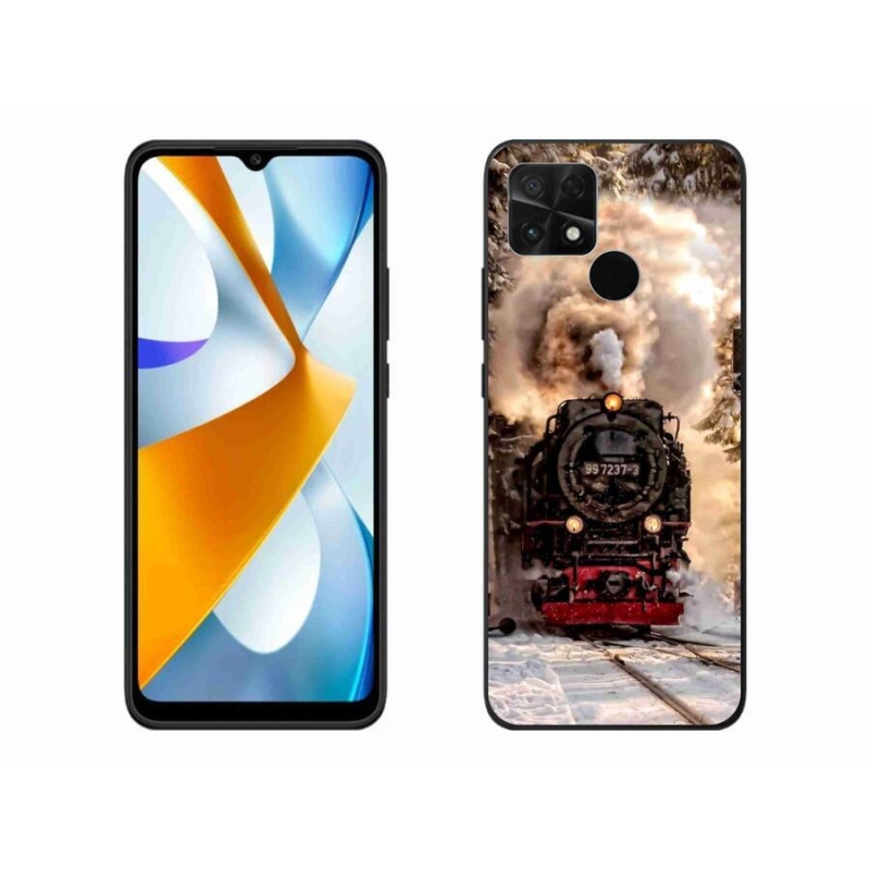 Gelový kryt mmCase na mobil Xiaomi Poco C40 - vlak