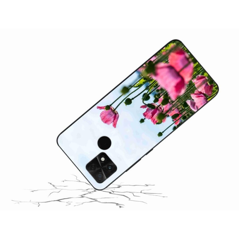 Gelový kryt mmCase na mobil Xiaomi Poco C40 - vlčí mák