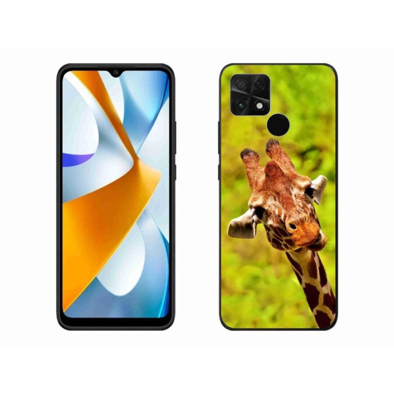Gelový kryt mmCase na mobil Xiaomi Poco C40 - žirafa