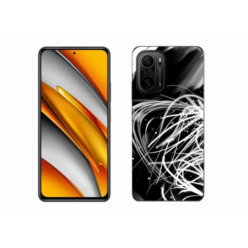 Gelový kryt mmCase na mobil Xiaomi Poco F3 - abstrakt 2