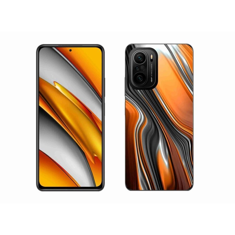 Gelový kryt mmCase na mobil Xiaomi Poco F3 - abstrakt 3