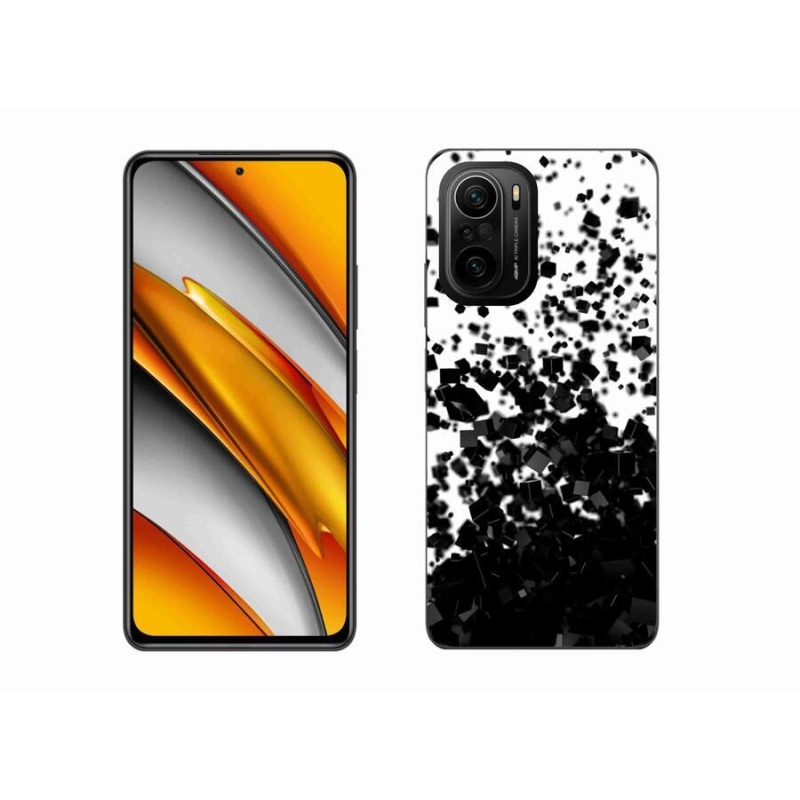 Gelový kryt mmCase na mobil Xiaomi Poco F3 - abstraktní vzor 1