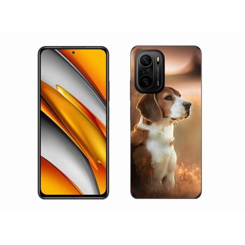 Gelový kryt mmCase na mobil Xiaomi Poco F3 - bígl