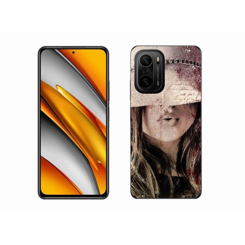 Gelový kryt mmCase na mobil Xiaomi Poco F3 - dívka