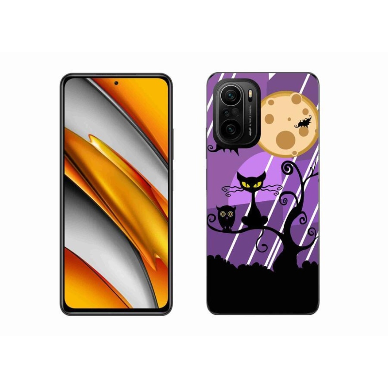 Gelový kryt mmCase na mobil Xiaomi Poco F3 - halloween