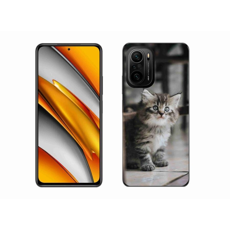 Gelový kryt mmCase na mobil Xiaomi Poco F3 - koťátko