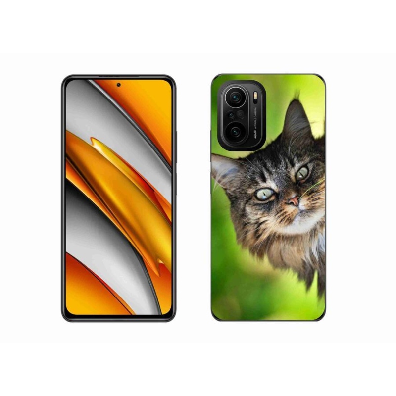 Gelový kryt mmCase na mobil Xiaomi Poco F3 - kočka 3