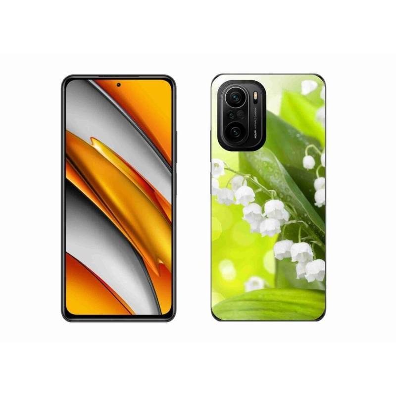 Gelový kryt mmCase na mobil Xiaomi Poco F3 - konvalinka