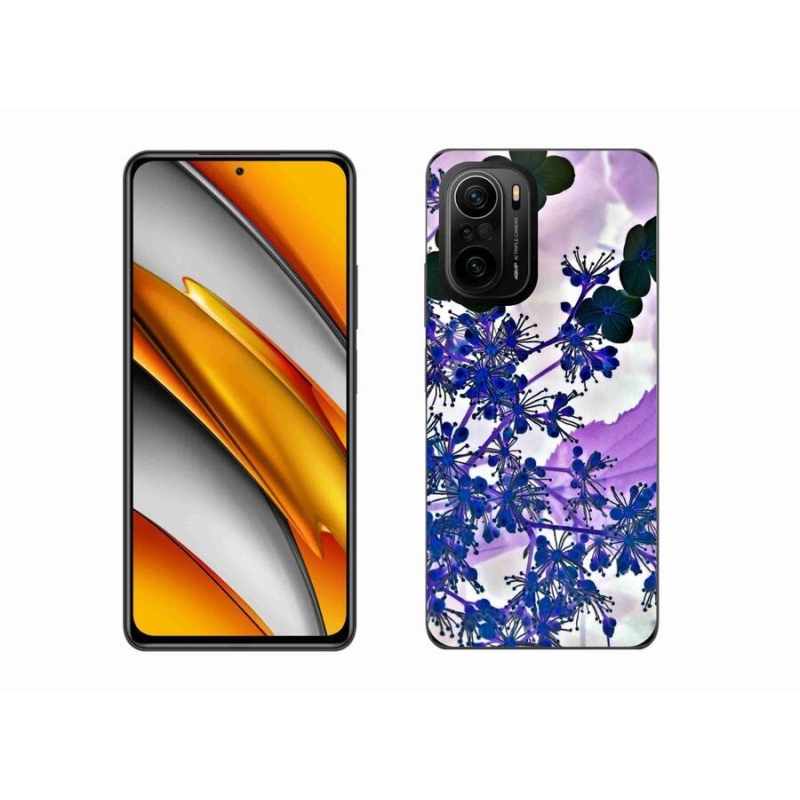 Gelový kryt mmCase na mobil Xiaomi Poco F3 - květ hortenzie