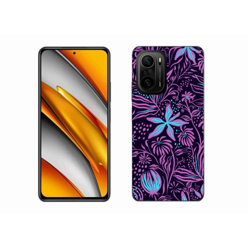 Gelový kryt mmCase na mobil Xiaomi Poco F3 - květiny 2