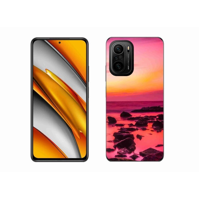 Gelový kryt mmCase na mobil Xiaomi Poco F3 - moře a záře