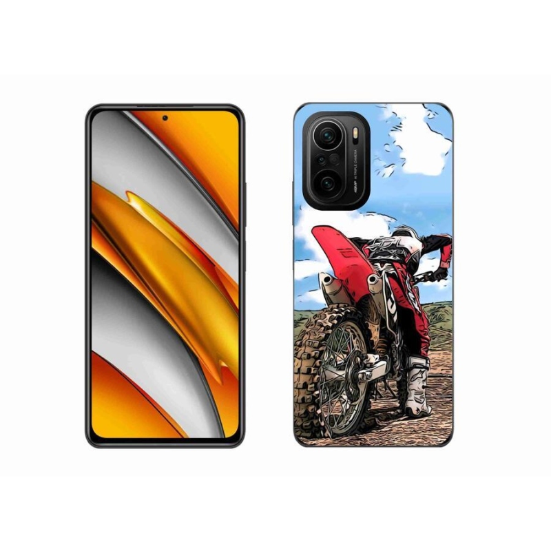 Gelový kryt mmCase na mobil Xiaomi Poco F3 - moto
