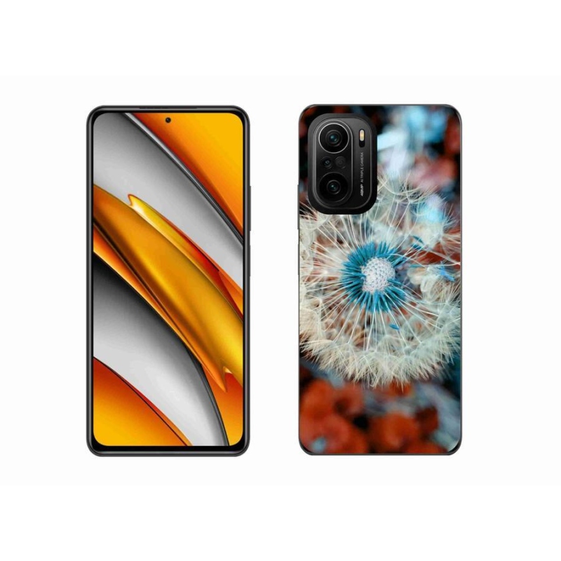 Gelový kryt mmCase na mobil Xiaomi Poco F3 - odkvetlá pampeliška 1