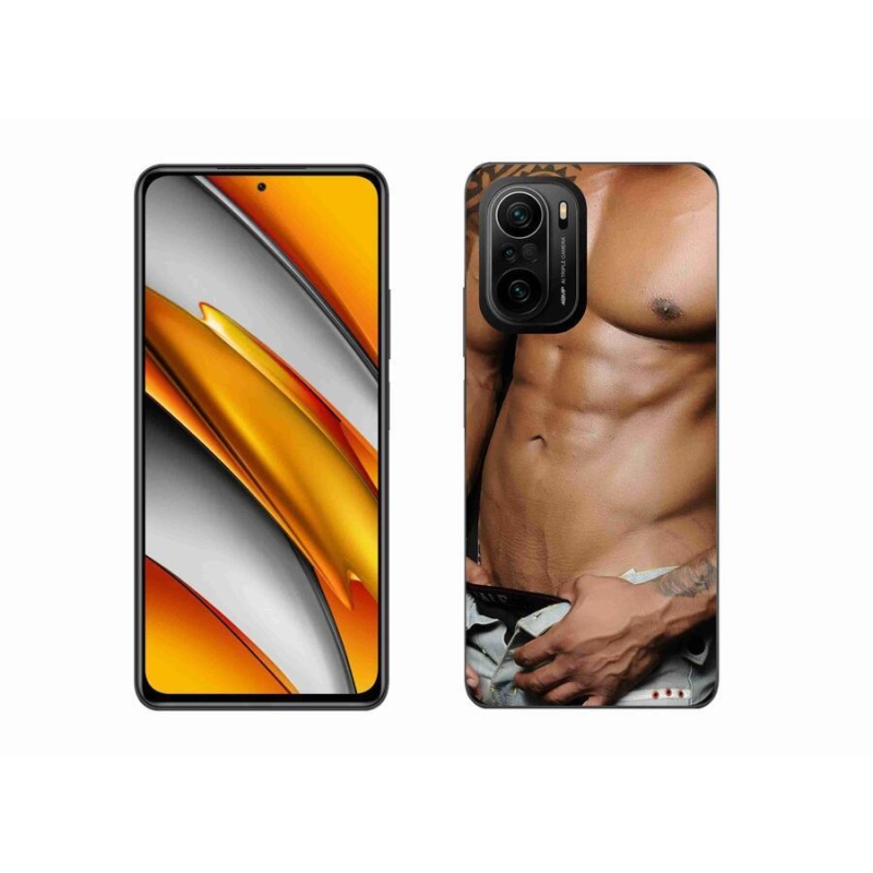 Gelový kryt mmCase na mobil Xiaomi Poco F3 - sexy muž