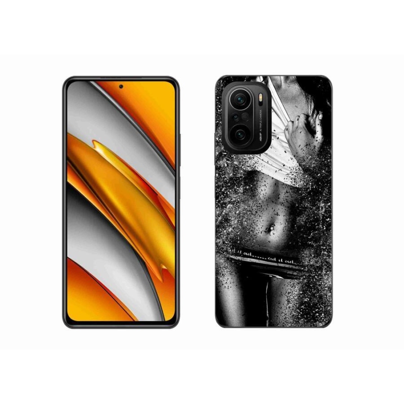Gelový kryt mmCase na mobil Xiaomi Poco F3 - sexy žena 1