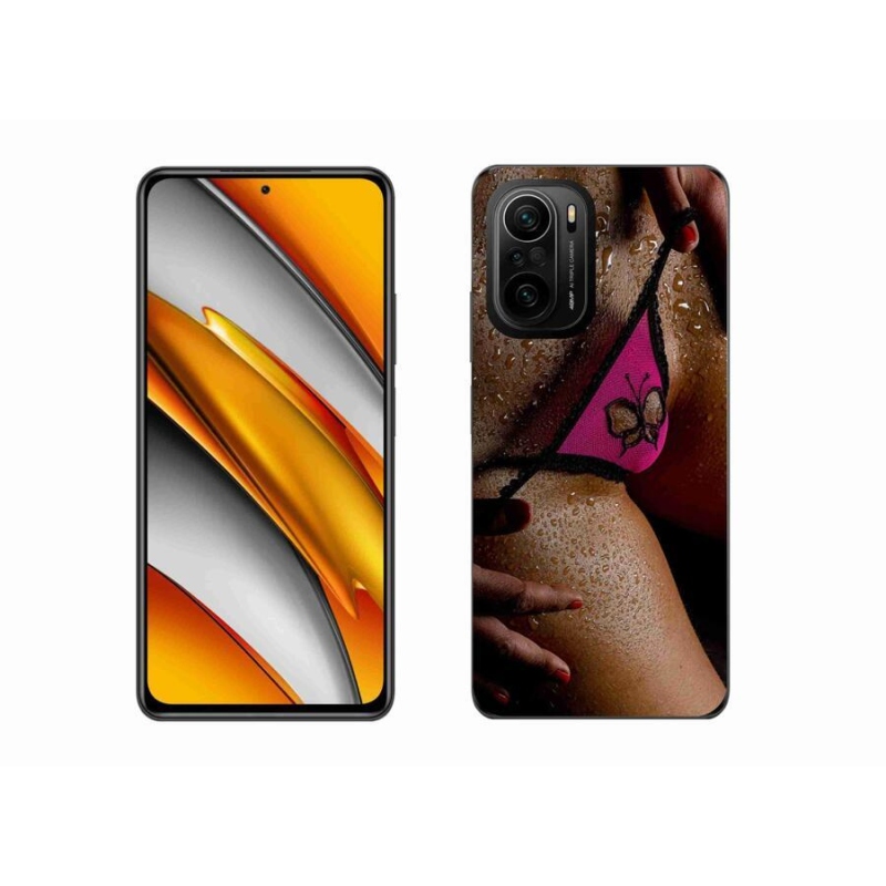 Gelový kryt mmCase na mobil Xiaomi Poco F3 - sexy žena