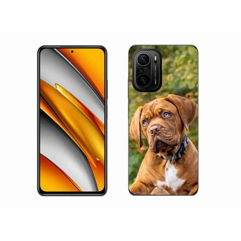 Gelový kryt mmCase na mobil Xiaomi Poco F3 - štěně