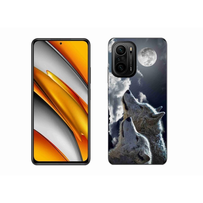 Gelový kryt mmCase na mobil Xiaomi Poco F3 - vlci