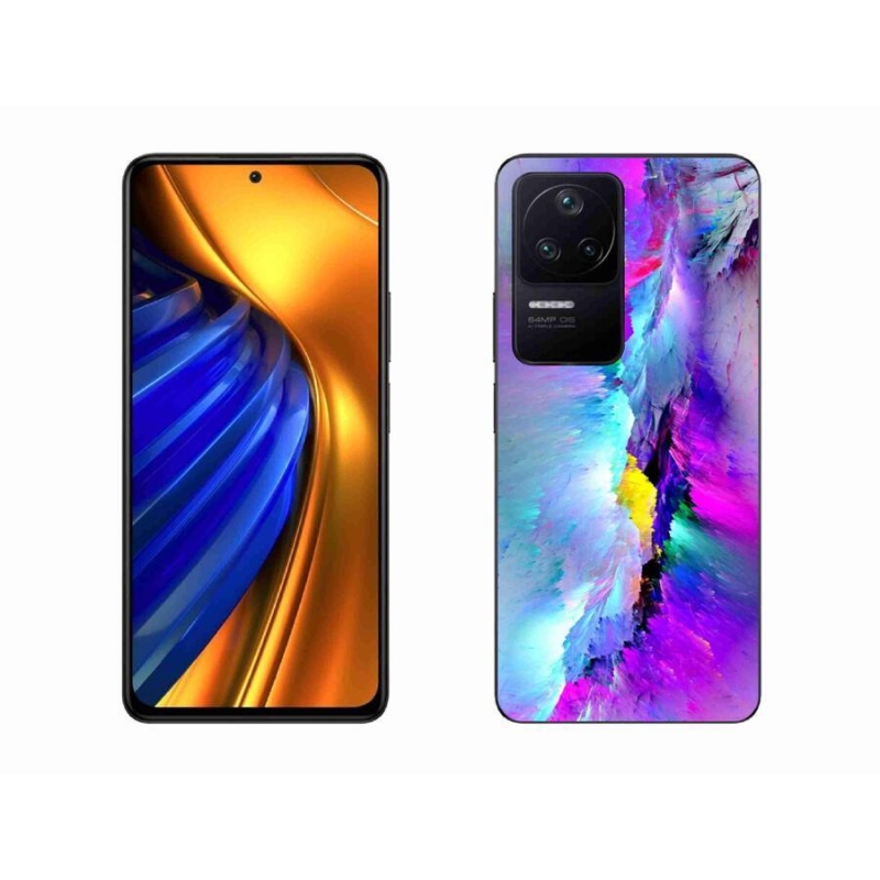 Gelový kryt mmCase na mobil Xiaomi Poco F4 - abstrakt