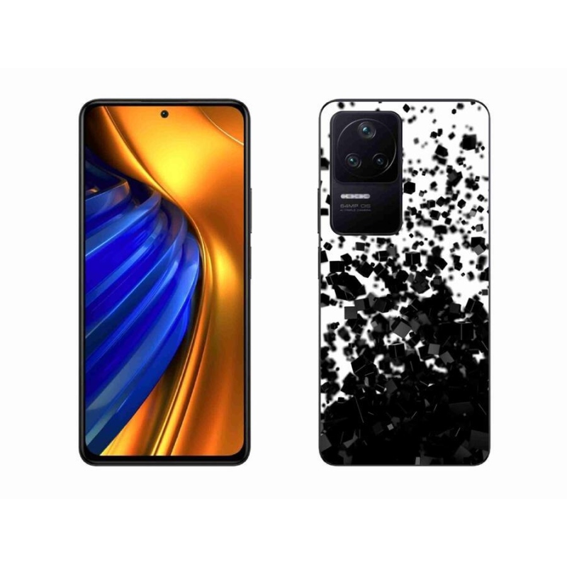 Gelový kryt mmCase na mobil Xiaomi Poco F4 - abstraktní vzor 1